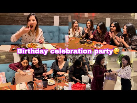 Barsha ka birthday celebration party mai huyi itni masti😍 Night stay kiye sab mil k🤩