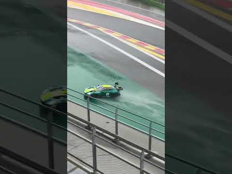 Big Crash 24h Spa 2024 Testday Aston Martin Comtoyou #crash #spa #24hours #24h #gt3 #rain