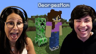 I Bought My Mom A Minecraft Account...