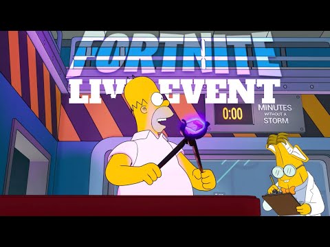 Das KOMPLETTE SIMPSON LIVE EVENT 😍 Fortnite Neue Season Start | Livestream