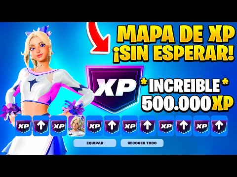 MAPA DE XP ⏰⭐ COMO SUBIR DE NIVEL EN FORTNITE RAPIDO 😱 MAPA XP O MAPAS DE XP FORTNITE TEMPORADA 3