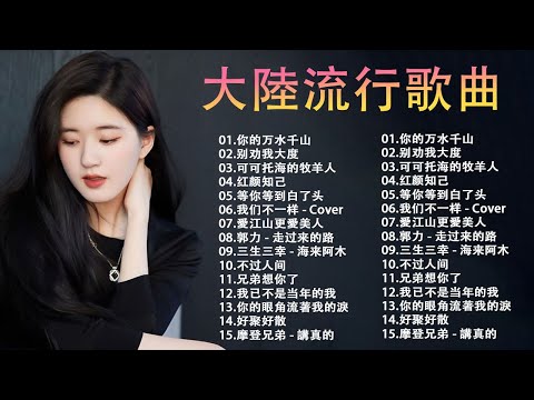 2024中国大陸流行歌曲 不能不听的50首精选歌 🎵红尘情歌 , 可可托海的牧羊人 ,酒醉的蝴蝶 , 我的快樂就是想你陳雅森演唱, 想你的时候问月亮 梅朵, 你的万水千山 海来阿木 - 点歌的人...