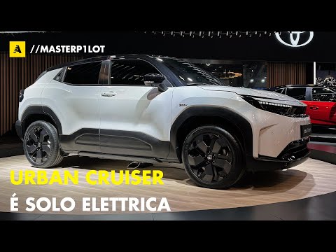 Toyota Urban Cruiser 2025 | Solo ELETTRICA...affianca YARIS Cross