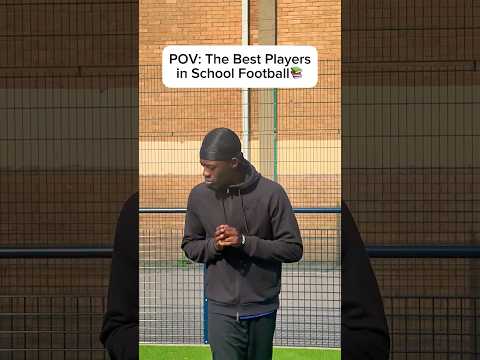 POV: The Best Players in School Football📚 #football #footballshorts