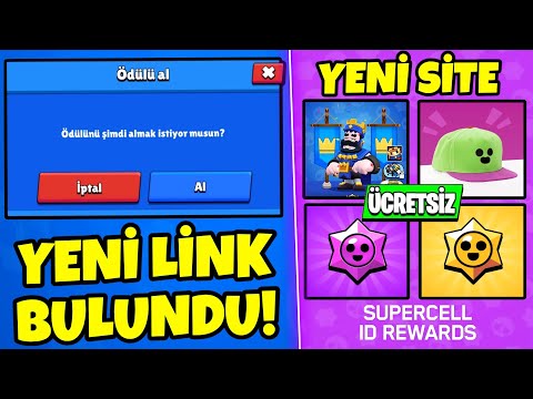 Ücretsiz Ödül Veren YENİ LİNK BULDUM! ve Daha Fazla ÖDÜL Veren Yeni SİTE! 🥳 Brawl Stars