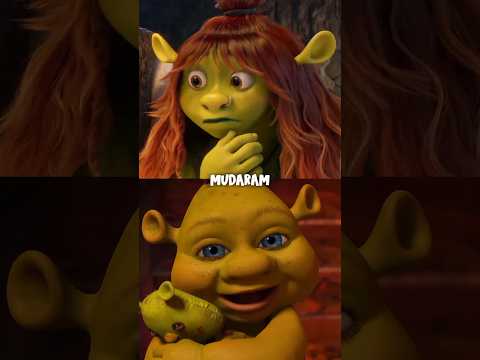Por que os olhos da Felicia mudaram de côr? #shorts #shrek5