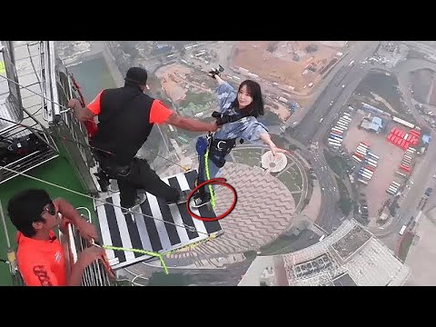 Moments Filmed Seconds Before Disaster!