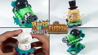 🌱 Esculpiendo FUSIONES y PLANTAS nuevas de PLANTS vs ZOMBIES FUSION 🌀 en Porcelana Fría #1