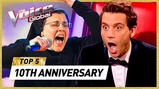 Celebrating 10 Years of The Voice Global on YouTube!