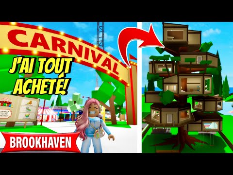MINIGAMES, MAISON DANS LES ARBRES, ET AUTRES NOUVEAUTÉS! SUMMER CARNIVAL! BROOKHAVEN RP! ROBLOX
