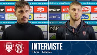 Post Gara | Pisacane e Kiliçsoy dopo Cagliari-Pisa | Serie A Enilive