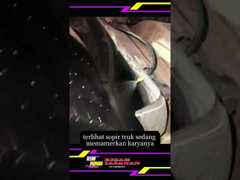 Kreatifitas sopir truk, bisa ditiru ini cuy #shorts