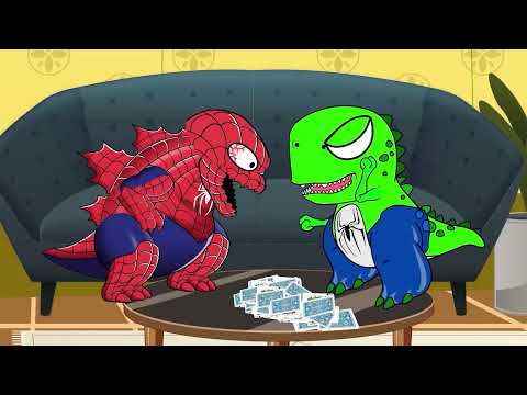 Evolution of DINOSAUR GODZILLA KONG: Atomic (Animated) Rescue Kaiju, Bloop Crocodile on Monsterverse
