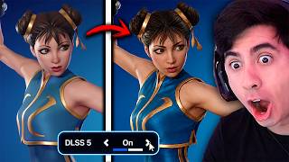 Activé DLSS 5 en Fortnite y quedó ULTRA REALISTA 😱