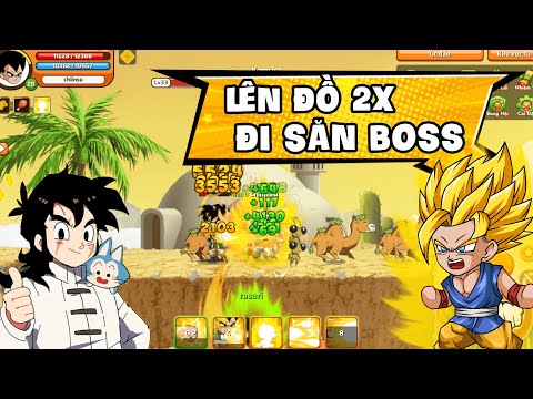 Lên Đồ 2x Đi Săn Boss Kiếm Đồ Cực Nhiều - Tinh Linh Rồng (Game Ngọc Rồng Mới)