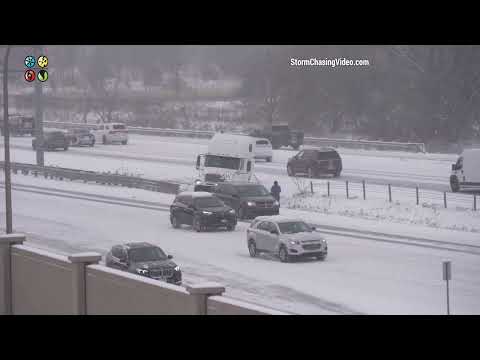 Twin Cities Winter Storm Icy Roads - 12/19/2024