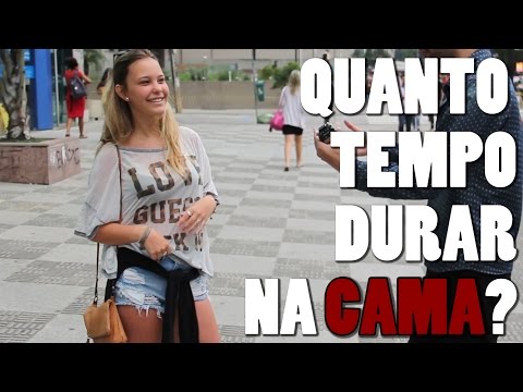 QUANTO TEMPO UM CARA DEVE DURAR NA CAMA? - ENTREVISTA #08