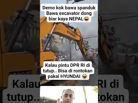 Kalau demonya seperti ini, DPR pasti bubar #trending #gedungdprri #highlights #dpr #demo