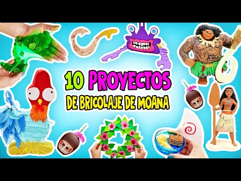 Fiesta de bricolaje de Moana || ¡Crea decoraciones mágicas y actividades divertidas!