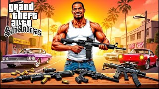 Como Conseguir Todas las Armas al Principio de GTA San Andreas (+ Minigun Imposible)