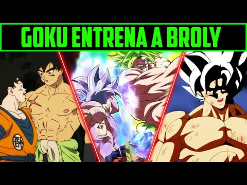GOKU ENTRENA A BROLY - DRAGON BALL SUPER