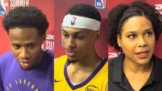 Lakers vs Pelicans | Postgame Interviews x Highlights: DJ, Bazley, Coach Lindsey