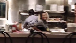 TrevWay visits Waffle House