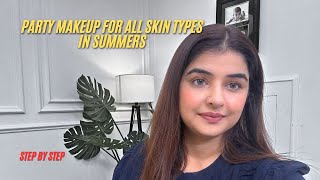Party Makeup For All Skin Types In Summers | Easy Self Makeup | Shilpa Khatwani