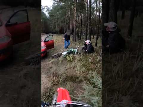 Celowo potrącił motocyklistę