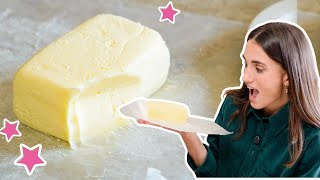 HICE MANTEQUILLA DESDE CERO 🧈  | DANI FLOWERS