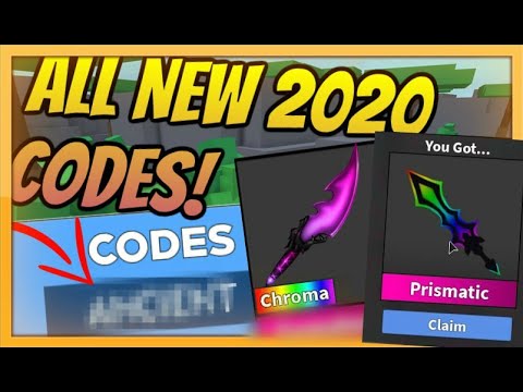 Murder Mystery Q Codes 07 2021 - knife royale roblox codes