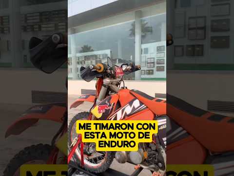 Me TIMARON con esta KTM de enduro #ktm #ktmexc #2t #ktmenduro