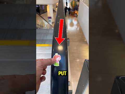 HE WANT TO TRY IT❗#viralshorts #escalator #funnyvideos