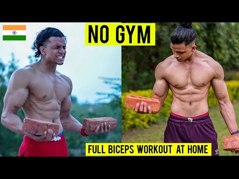 No Gym Full BICEPS Workout at HOME