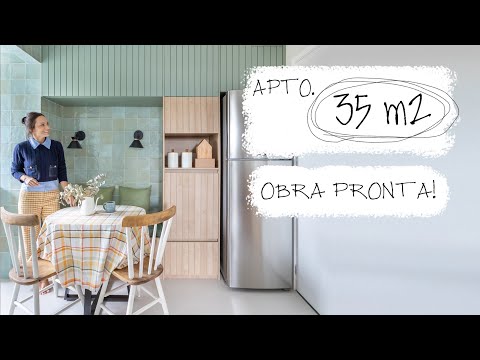 APTO 35m2 OBRA PRONTA COM MUITO ARMÁRIO