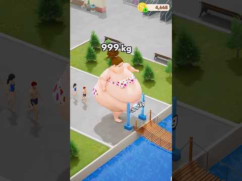 Carnival Tycoon: She is too Big #viralshort #carnivaltycoon
