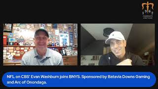 NFL on CBS' Evan Washburn. 