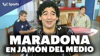 MARADONA en JAMÓN DEL MEDIO 🔥 DIEGO y una ENTREVISTA INOLVIDABLE en TyC Sports ⚽ Archivo 2006