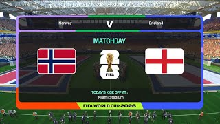 Norway vs. England | Hard Rock Stadium | FIFA World Cup 2026 Quarterfinals 