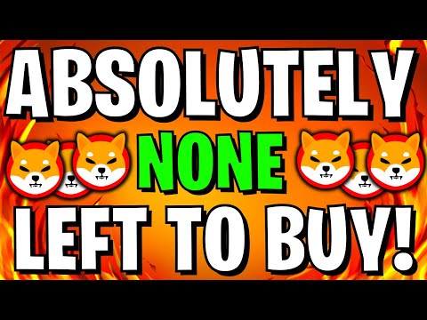 SHIBA INU: ENTIRE SUPPLY ALMOST GONE ON ALL EXCHANGES!! $0.01 HAPPENING! - SHIBA INU COIN NEWS TODAY