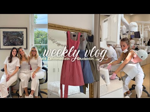 weekly vlog *als Zahnmedizin Studentin* //Hannah