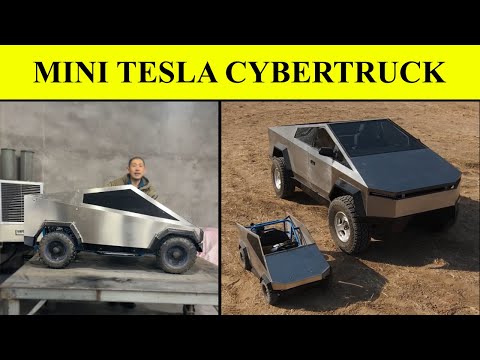 MINI TESLA CYBERTRUCK BUILD – SUPERCAR REPLICA