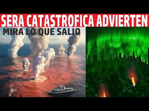 MIRA LO QUE SALIÓ EN EL MAR  / ANUNCIAN TORMENTA CATASTRÓFICA PARA LA HUMANIDAD