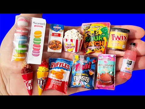 100 DIY MINIATURE CRAFTS  DIY MINI FOOD, DIY MAKEUP, DIY SCHOOL SUPPLIES, MORE MINIATURE FOR DOLL