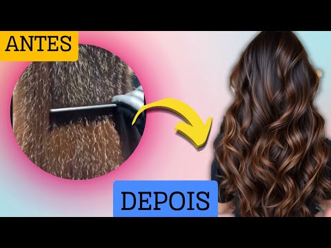 USE ISSO PARA ACABAR COM AQUEBRA DO SEU CABELO! UMECTAÇÃO CREMOSA