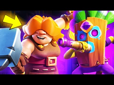 ❗❗MAZO CON LANZA DARDOS EVO + NUEVA CARTA MAX CLASH ROYALE 🏆