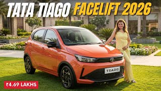 Tata Tiago 2026 Launched @ ₹4.69 Lakhs - All Details 