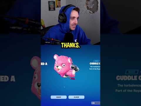 I Gifted @LazarBeam Another Terrible Fortnite Gift..