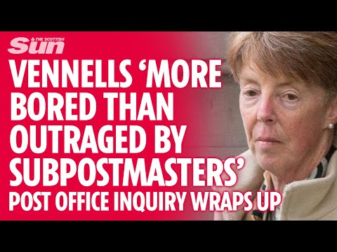 Paula Vennells was 'more bored than outraged by the subpostmaster's complaints'