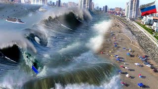 Russia Now! Storm Bettina and High Waves in the Black Sea